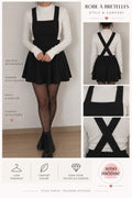Robe salopette en velours taille S