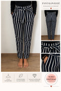 Pantalon rayé taille 34
