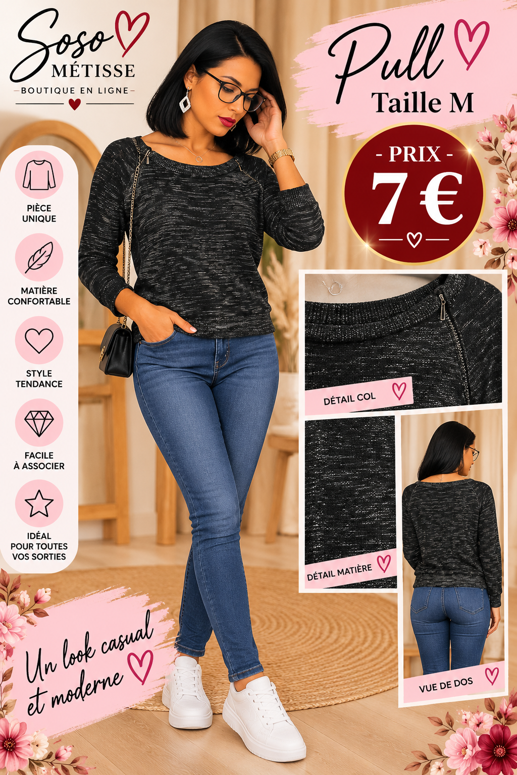 Pull taille M