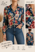 Chemisier fleuri – Taille S