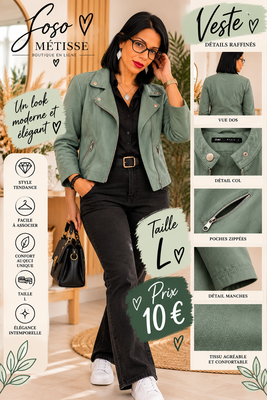Veste taille L