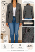 Veste à carreaux – taille 42