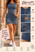 Robe jeans taille s