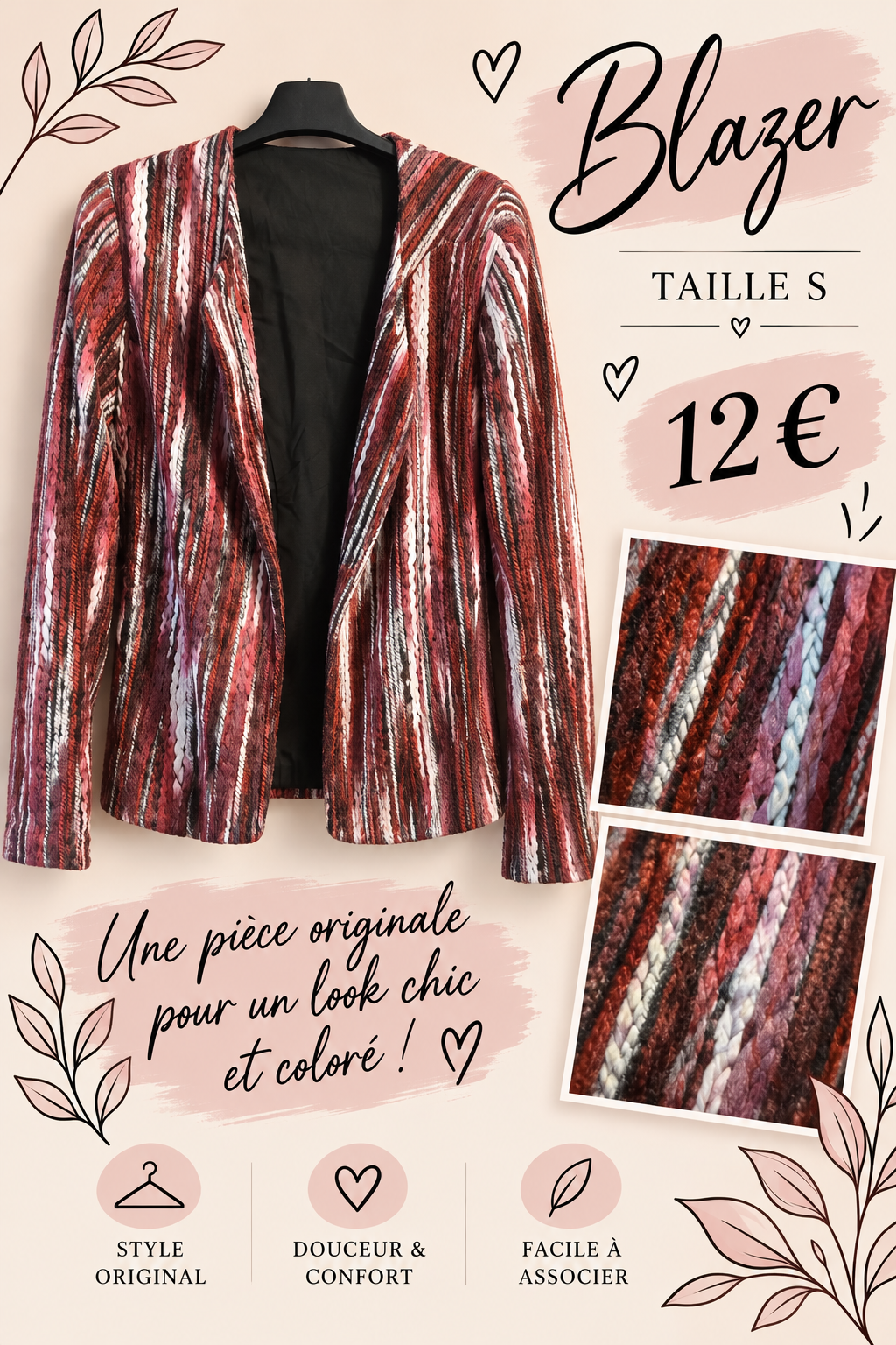 Blazer taille s