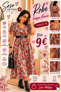 Robes a fleurs taille M