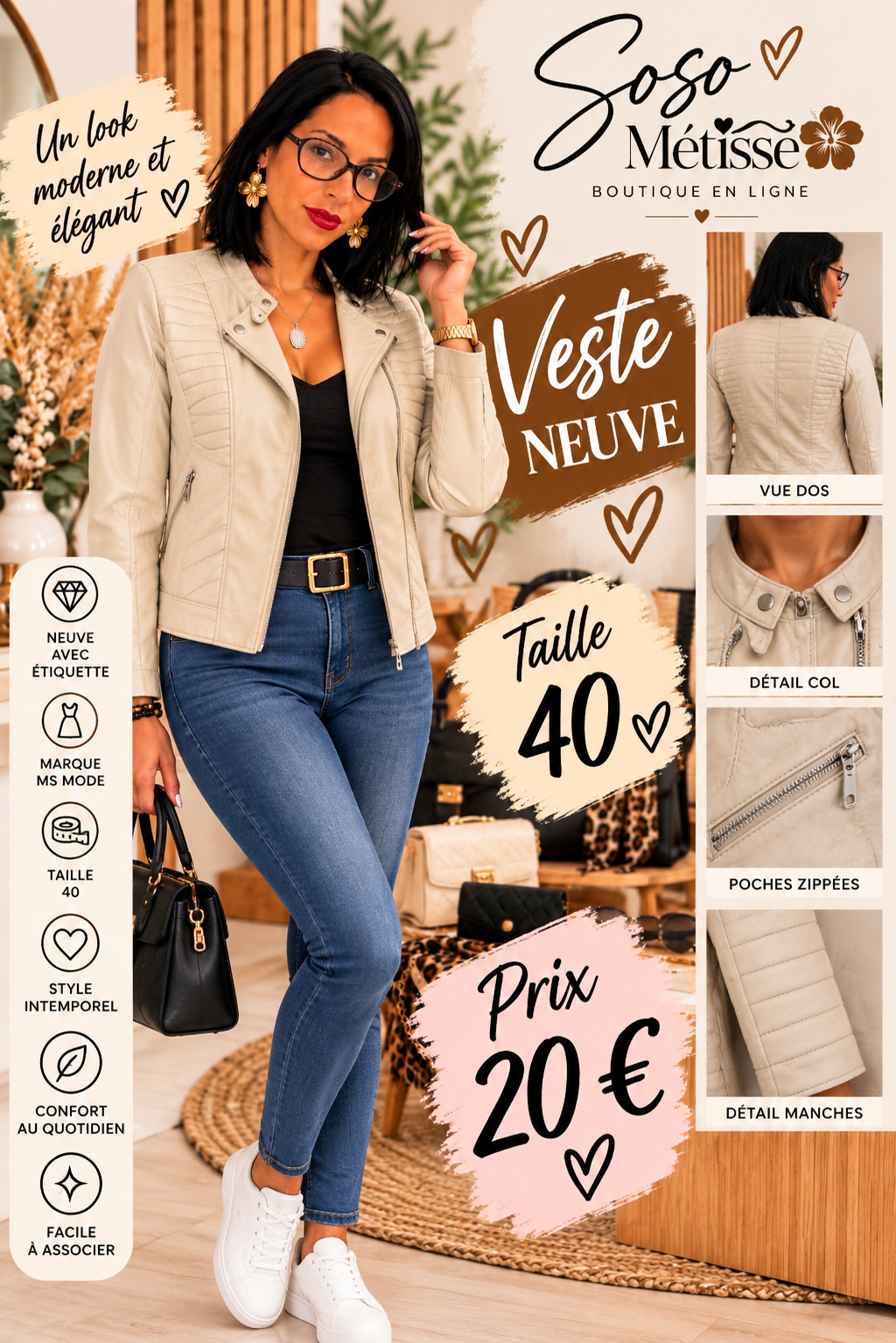 Veste taille 40