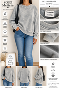 Pull oversize Pull&Bear – taille S