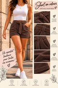 Short en velours taille 36