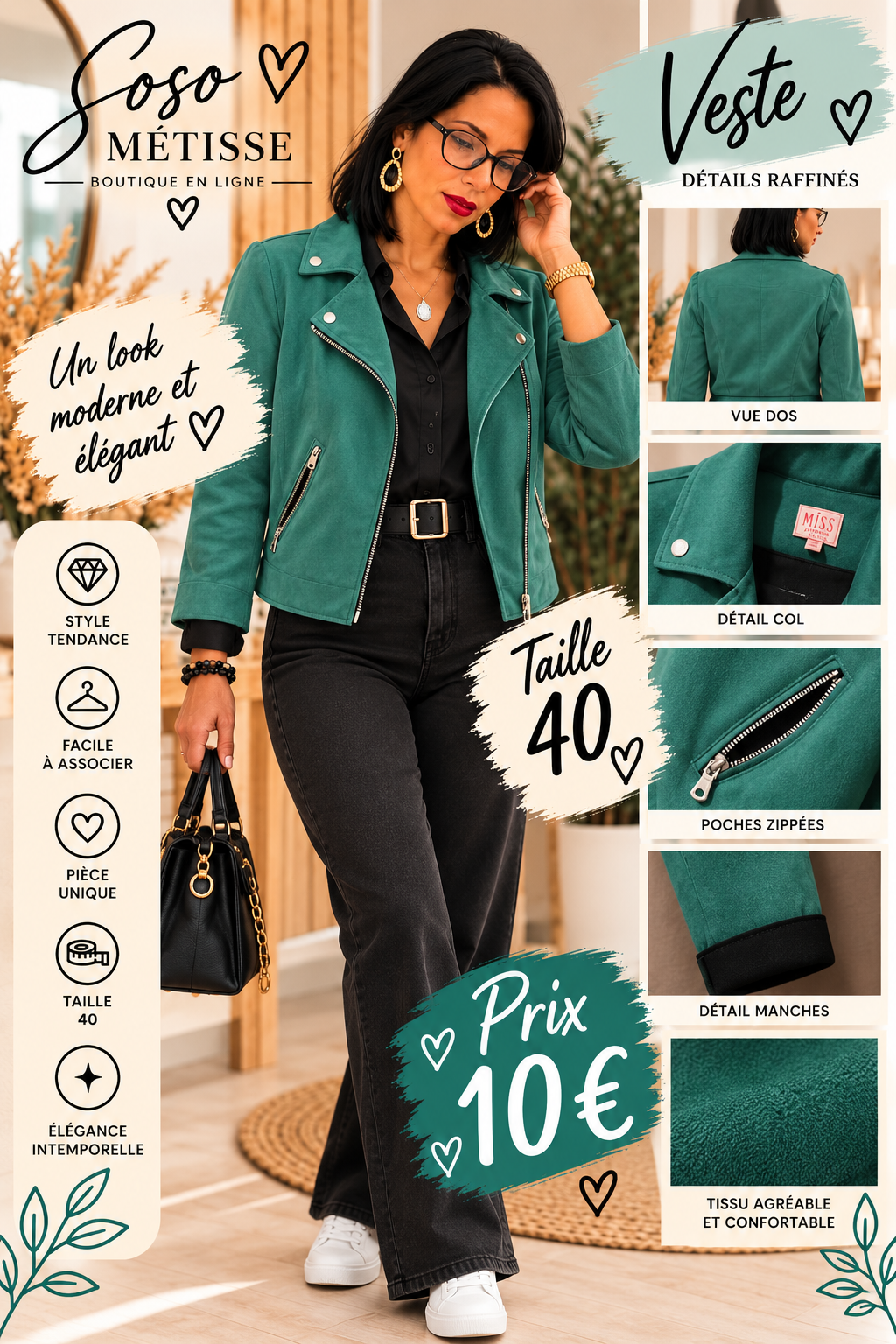 Veste taille 40