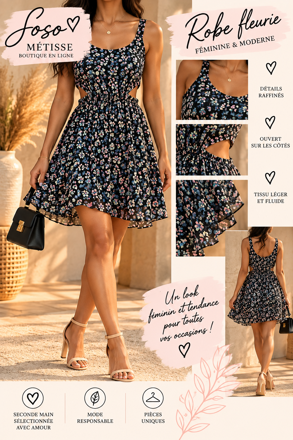 Robe été taille M