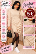 Robe pull taille s