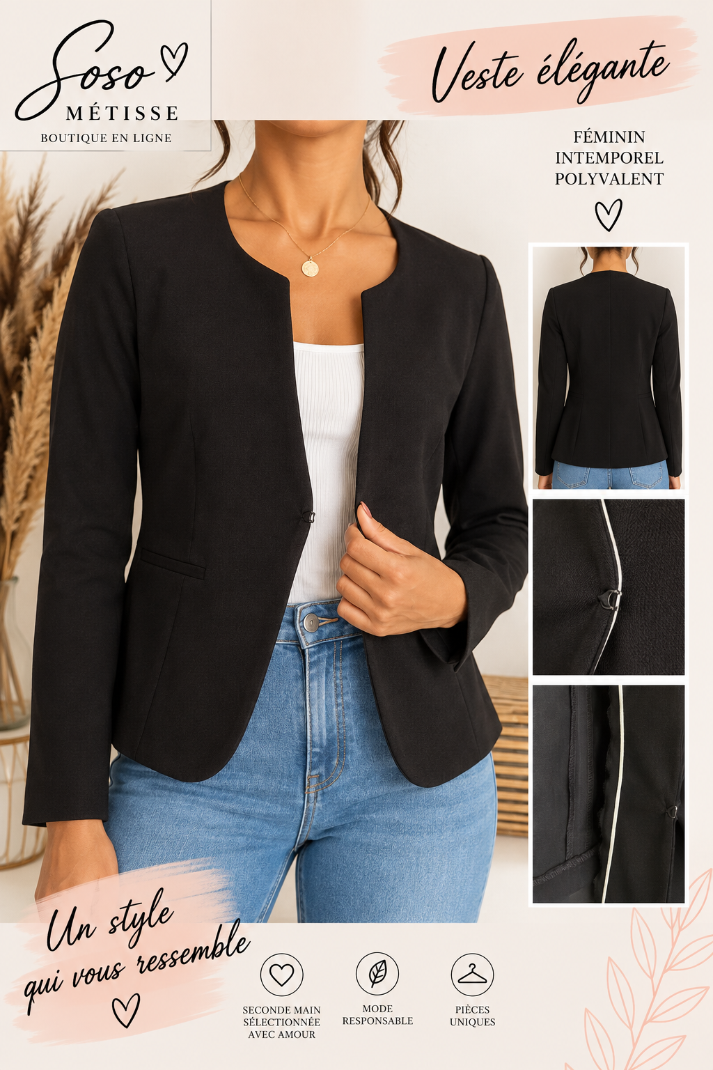 Veste légère taille 40